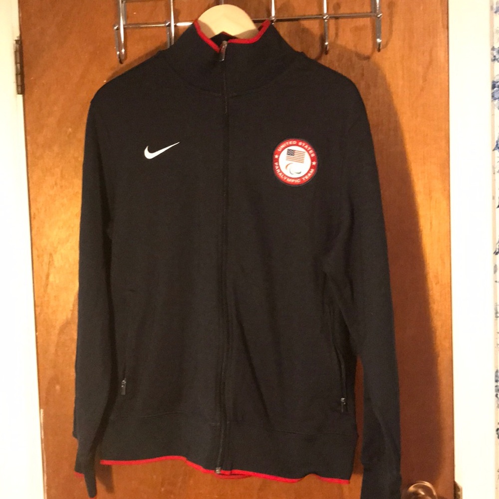 Nike XL USOC Paralympic zip up